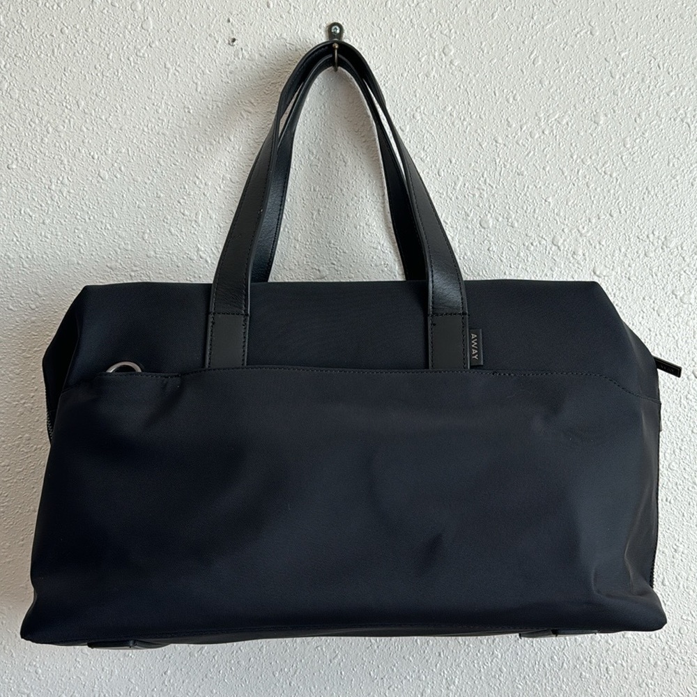Away Midnight Black Travel Tote